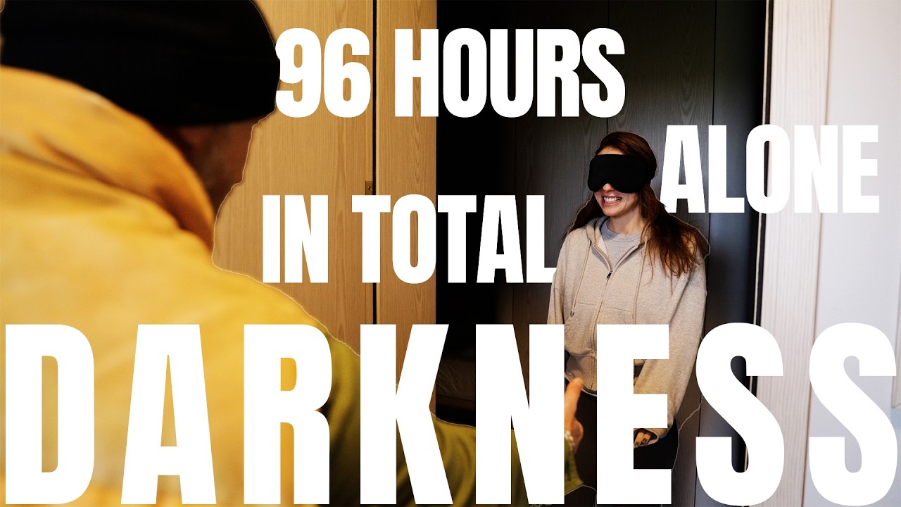 4 DAYS IN COMPLETE DARKNESS, YOU WON'T BELIEVE WHAT HAPPENED!!