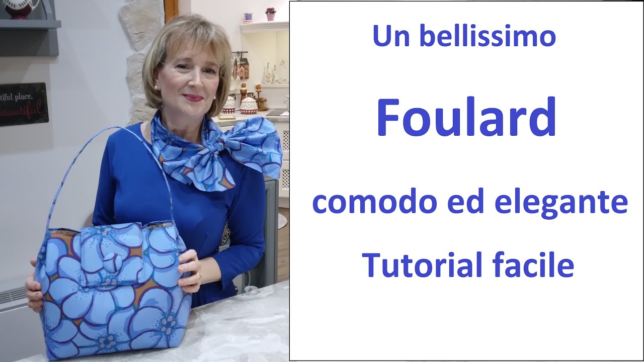 Bellissimo Foulard comodo ed elegante Tutorial facile @countrymammy