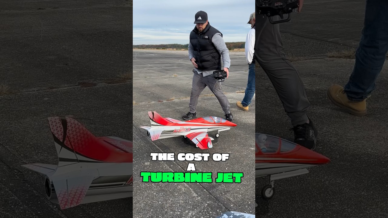 The cost of a Small RC TURBINE Jet💰
