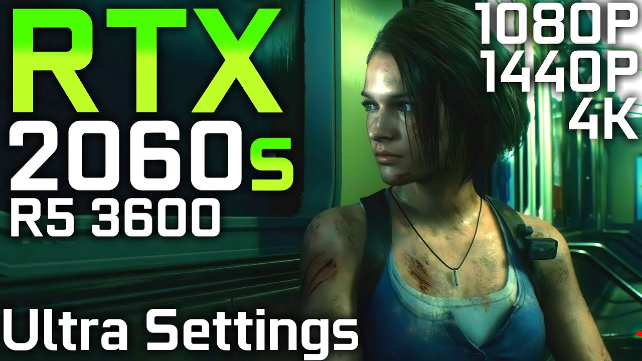 Resident Evil 3 | RTX 2060 Super + Ryzen 5 3600 | Ultra Settings | 1080p 1440p 4K