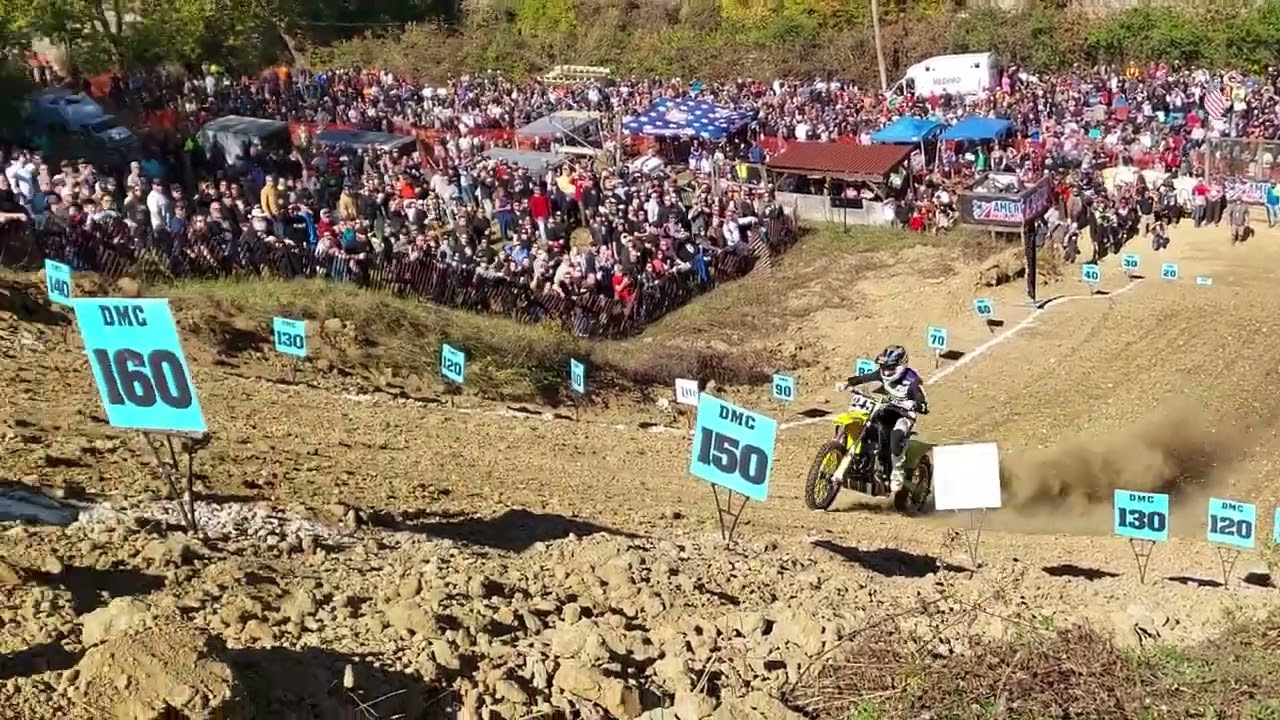 Motorcycle hill climbing Devils Staircase