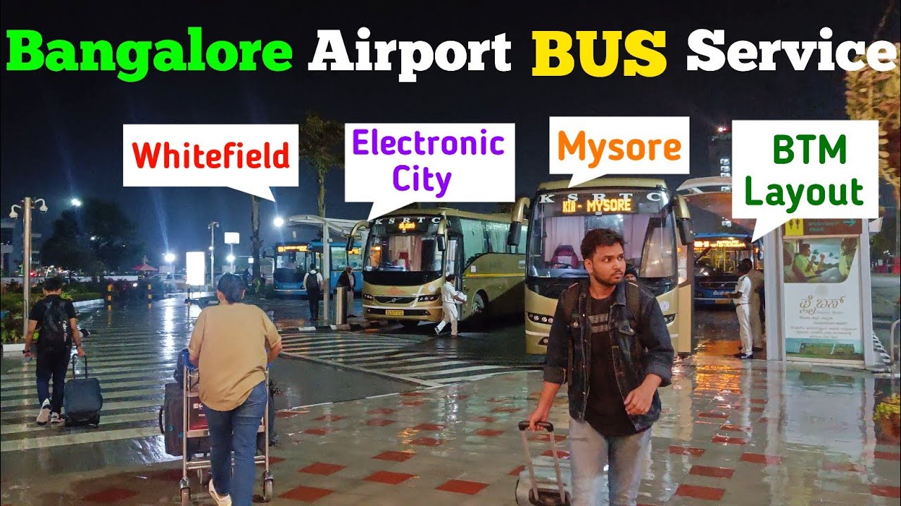 Bangalore Airport BUS Details | Akasa Airways first Experience
