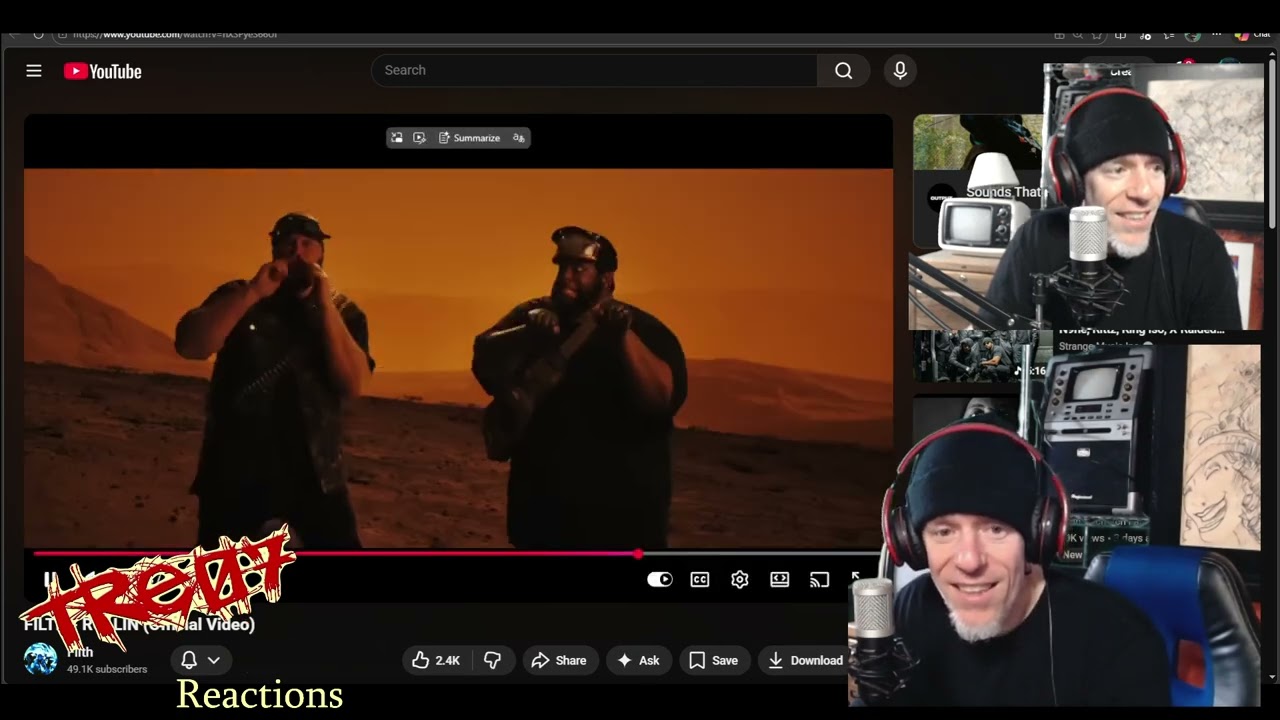 Filth - Rollin REACTION!!!! [[ This Aint Your Daddys Limp Bizkit!!! ]]