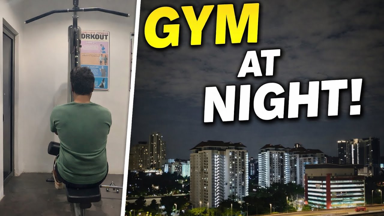 Aaj subah 4 baje uthke kiya gym 