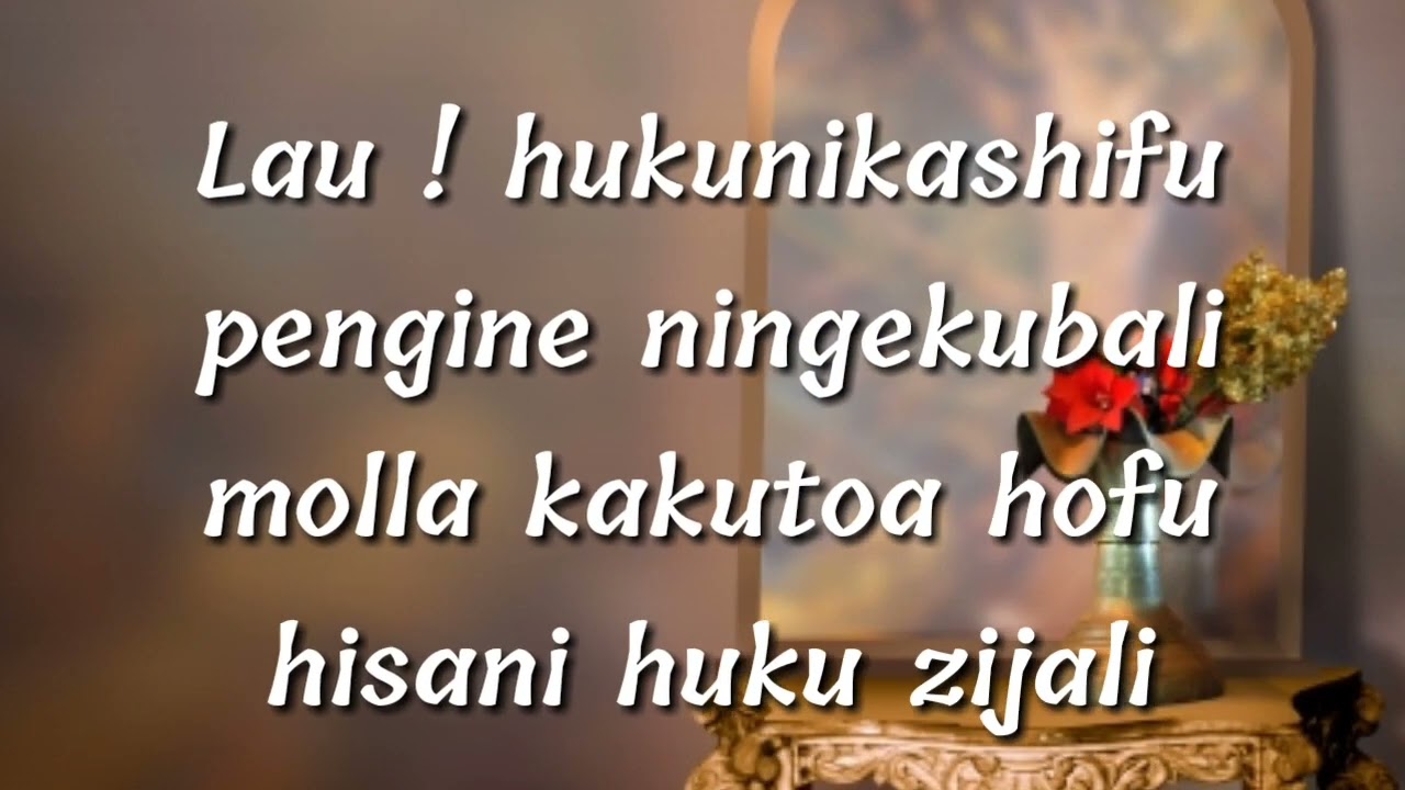 LEO TENA- Sadiq taarab (video lyrics)
