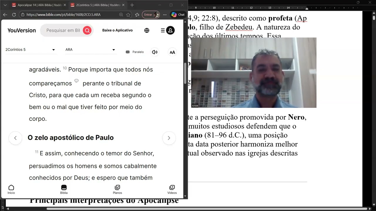 APOCALIPSE - O LIVRO DAS REVELAÇÕES - Capítulo 14 versos 13 a 20