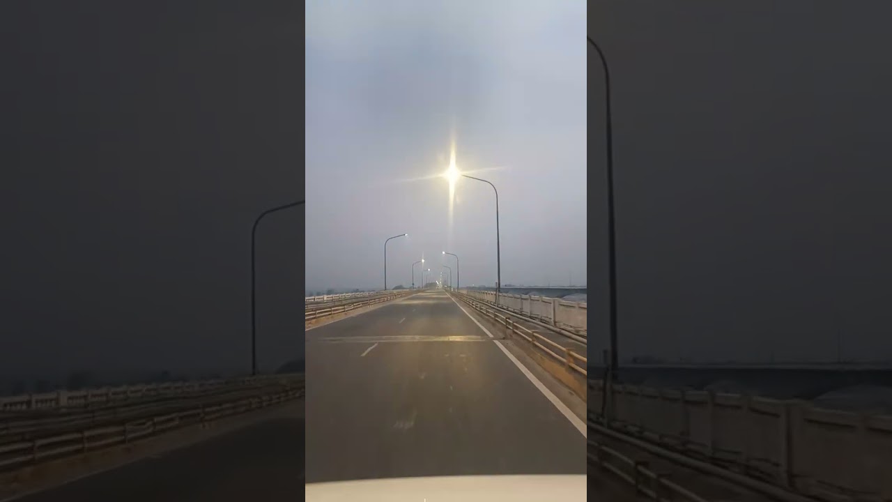 Evening view koliyavhumura bridge 🌉