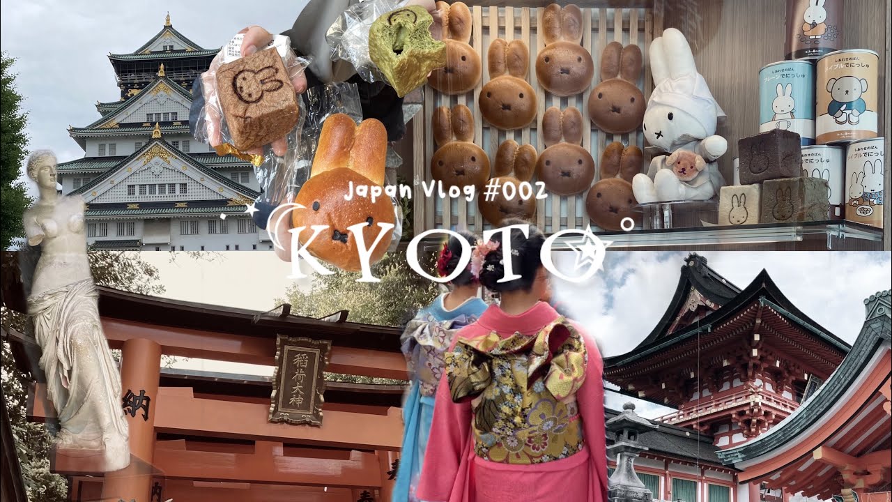 JAPAN VLOG EPS.2 | Osaka, moving in to Kyoto