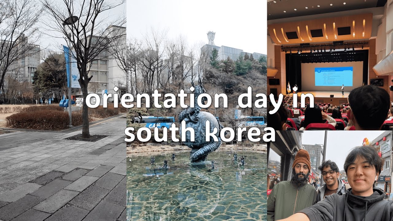 Chung-Ang University Orientation & Performances | Traveling as a Korean Adoptee Part 1