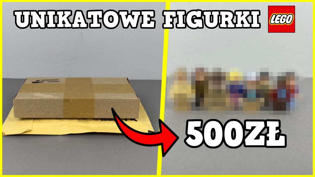 Kupiłem UNIKATOWE figurki Lego za 500 zł