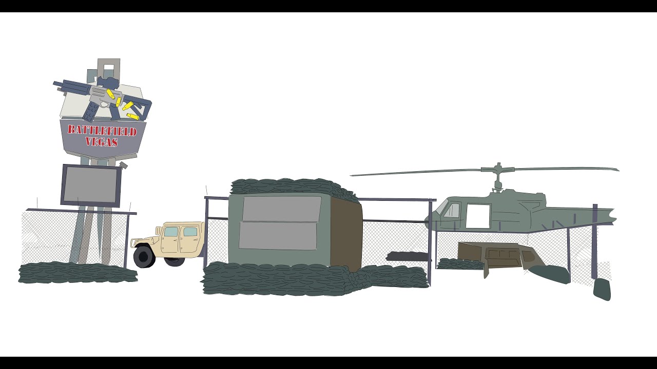 Drawing Battlefield Vegas - Daily Gun Show #1,044