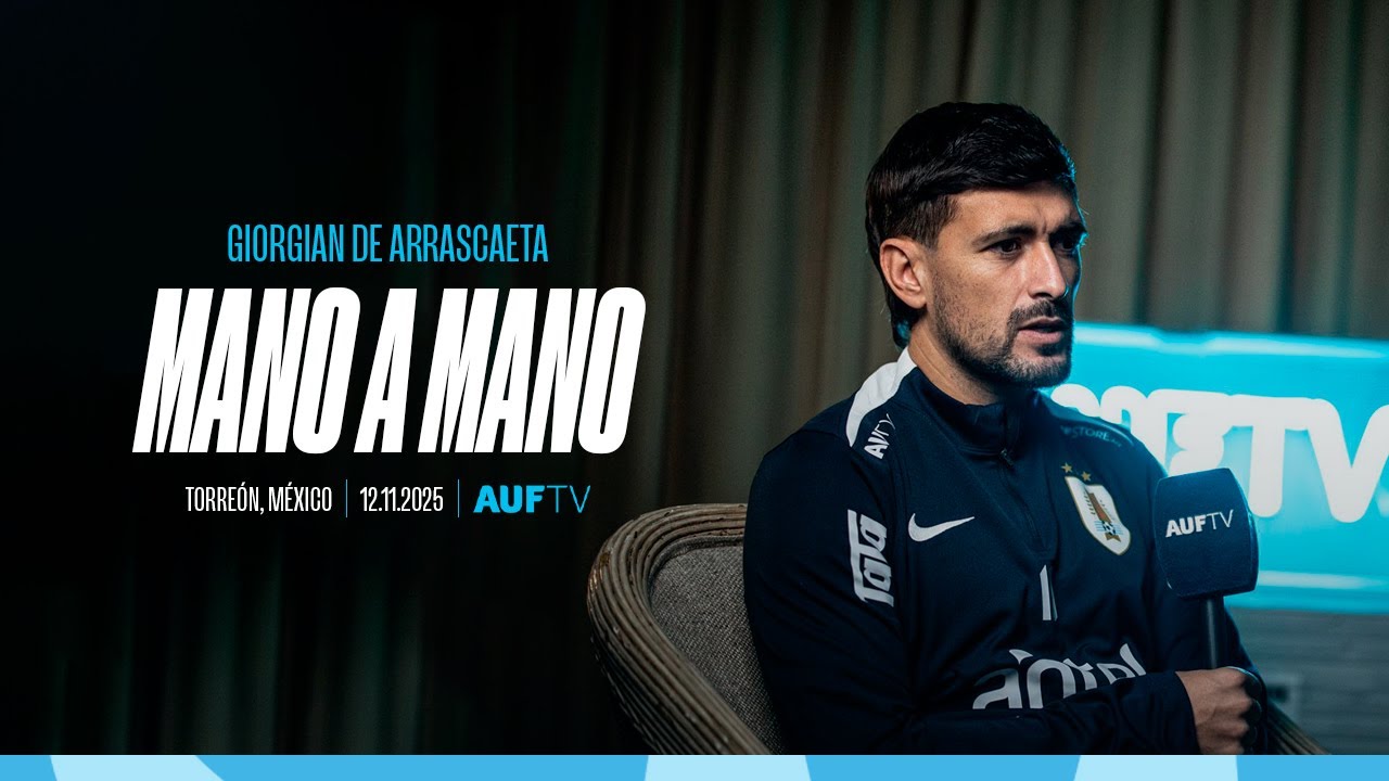 Entrevista con Giorgian De Arrascaeta | Selección Uruguaya | Fecha FIFA noviembre | #AUFTV