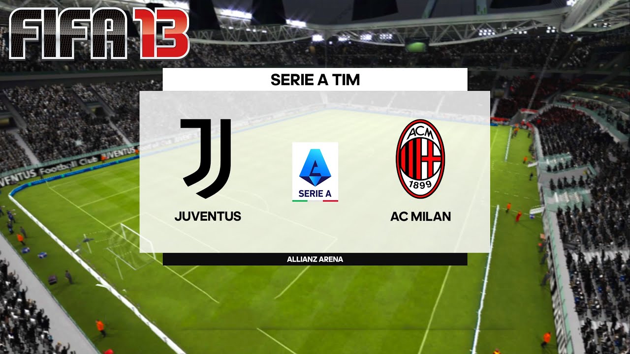 FIFA 13 (2013) - Juventus vs AC Milan - Gameplay PS3 HD [RPCS3]