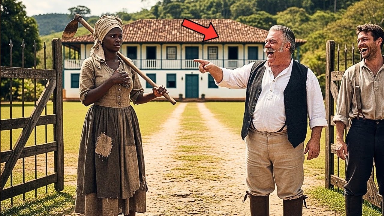 “Posso Limpar o Campo Por Comida?” — o Barão Riu… Até a Escrava Encontrar Algo Enterrado Há 20 anos