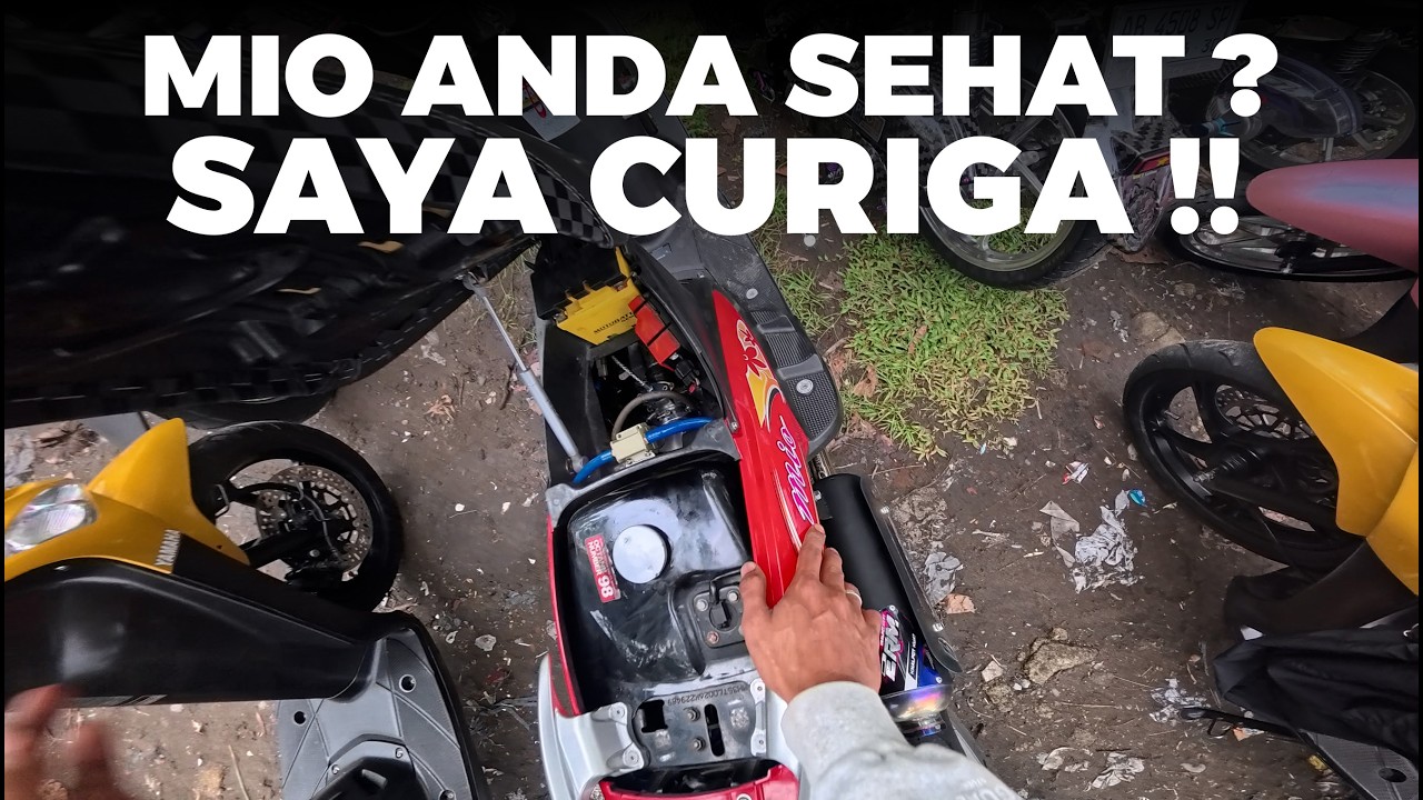MENYORE PAKAI MIO 180 CC‼️ADA AJA MASALAHNYA