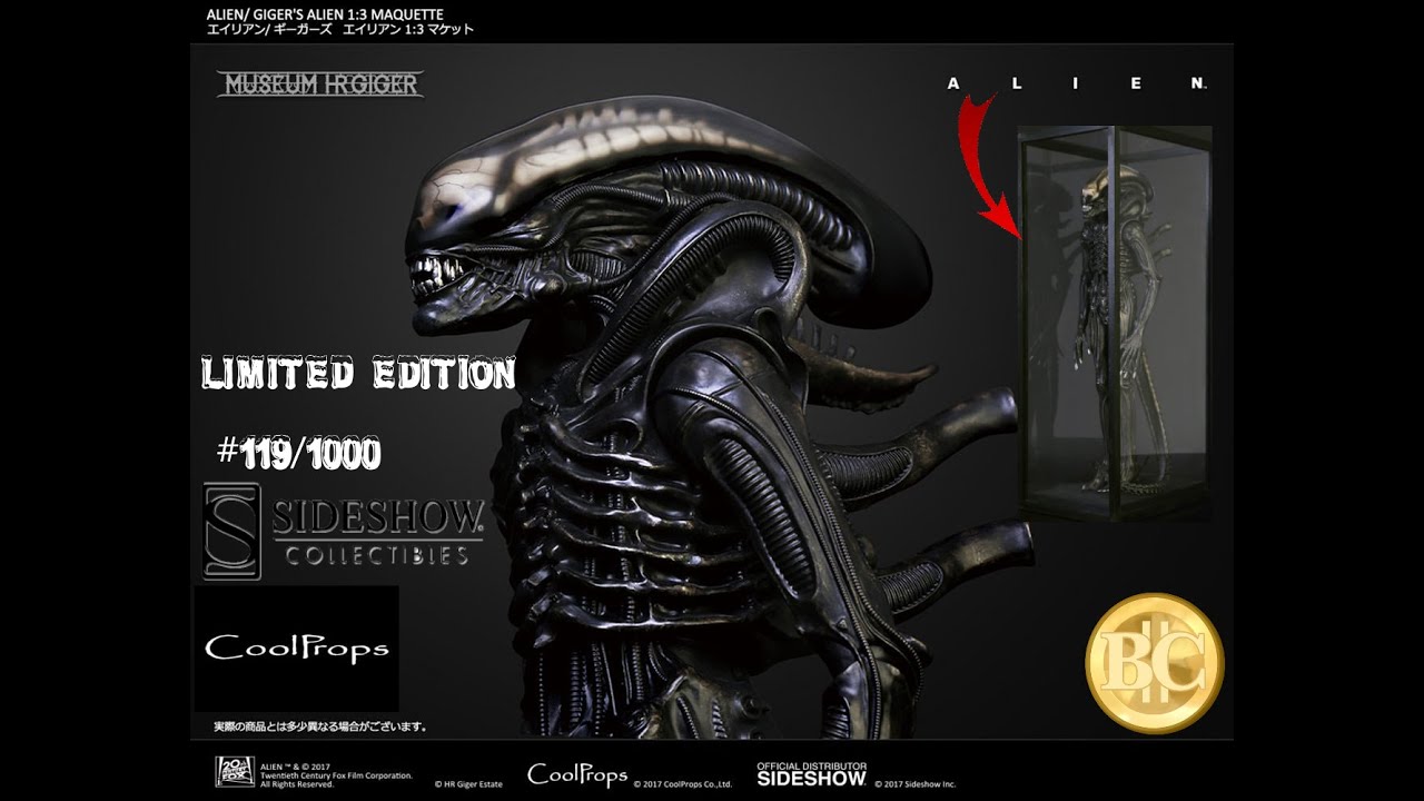 ALIEN: Giger's ALIEN | 1:3 Scale Maquette (#119/1000) Sideshow Collectibles | Cool Props Review #184