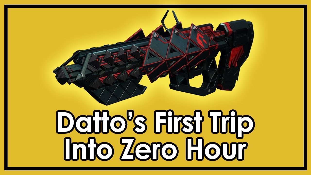 Destiny 2: Datto's First Time Exploring Zero Hour / Outbreak Perfected