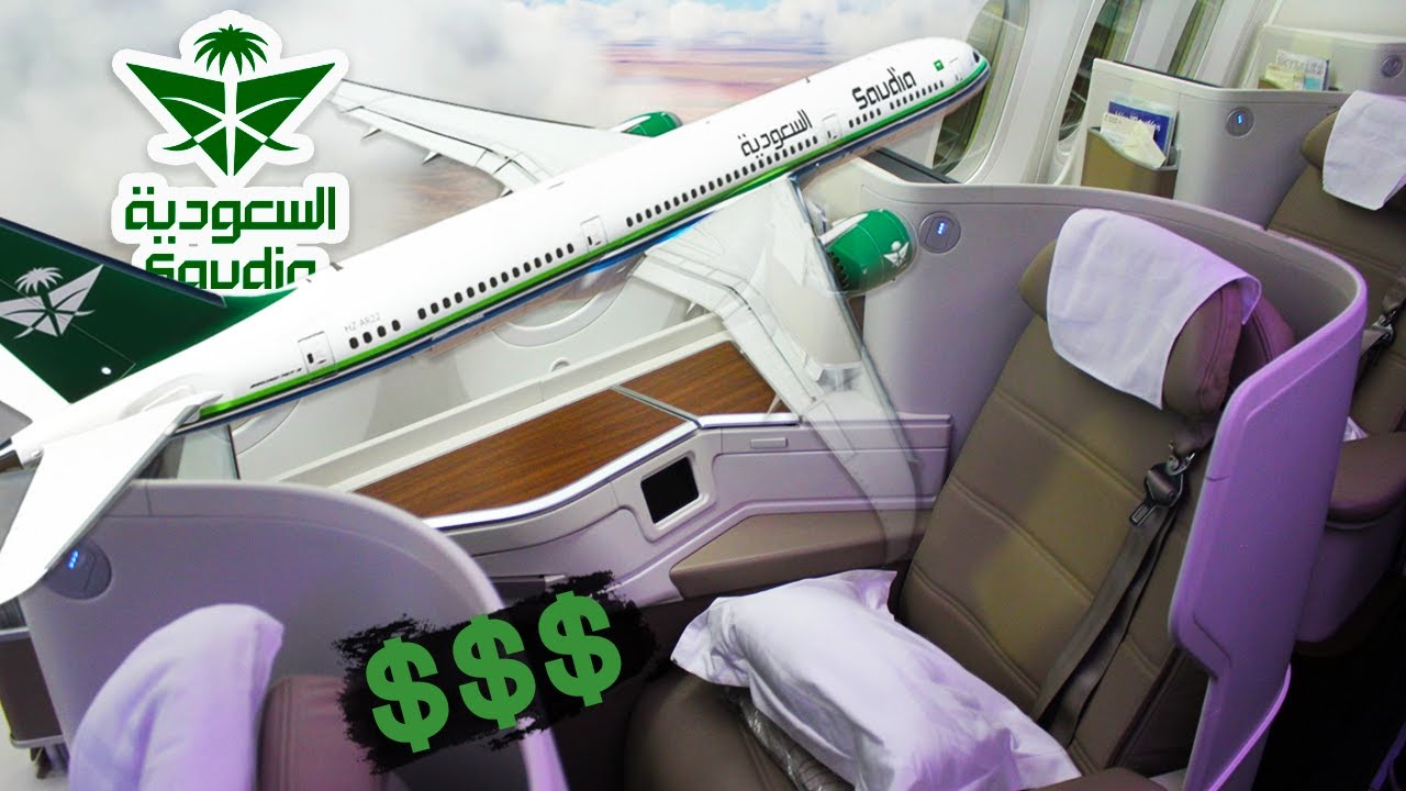 الخطوط السعودية 🇸🇦 - درجة الأعمال وصالة الفرسان! إلى الصين على الدريملاينر 787-9✈️🇨🇳!