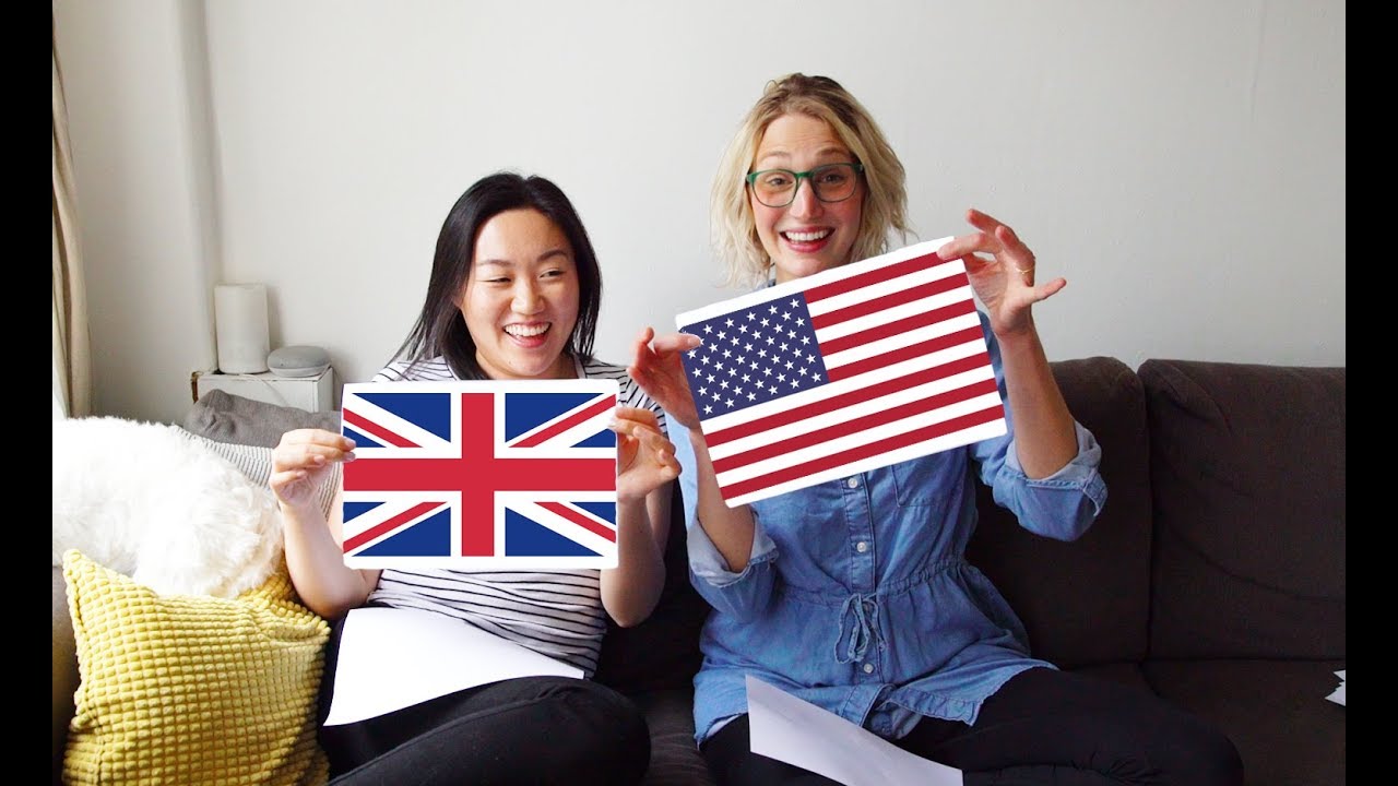 American English to British English Translations - Esp. FOOD WORDS!
