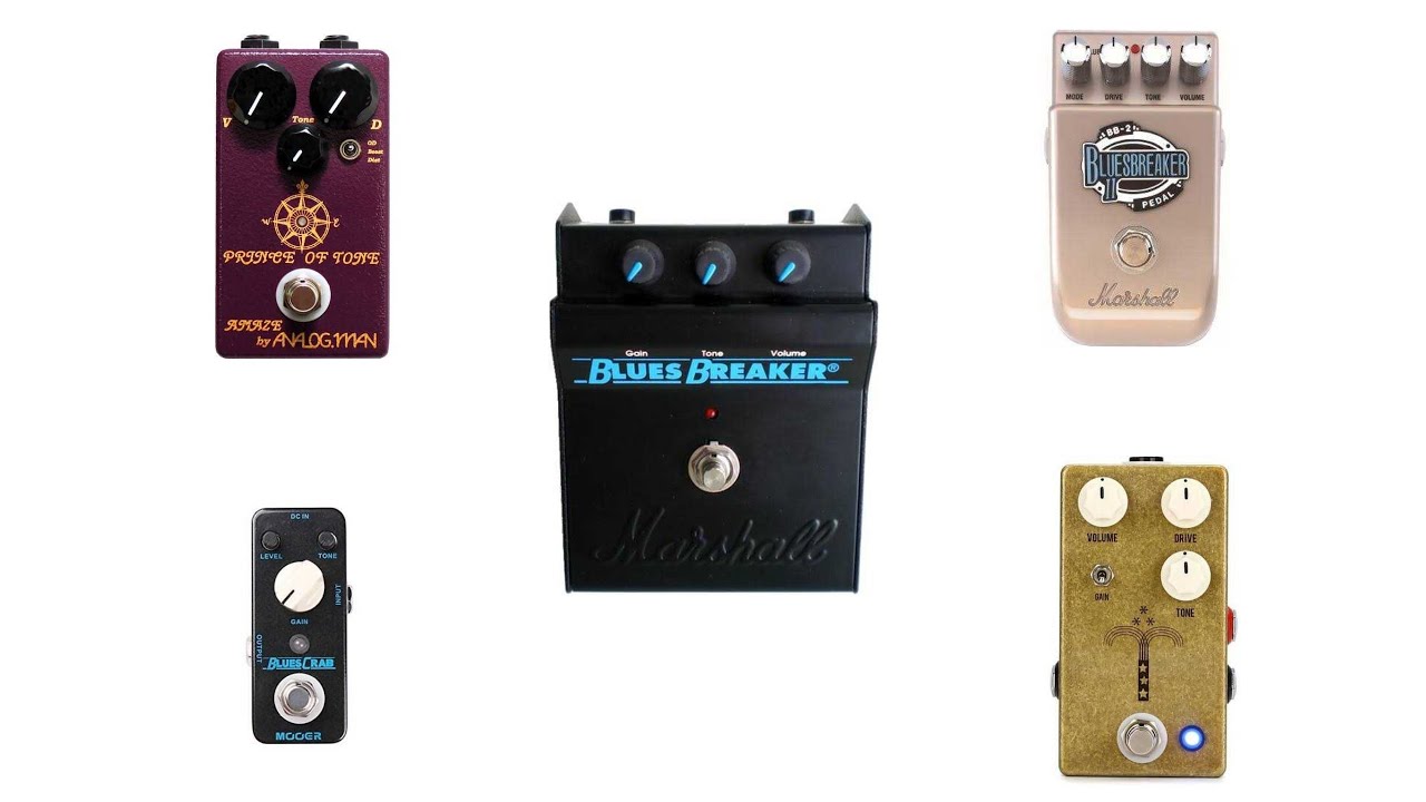JHS Morning Glory vs Marshall Bluesbreaker vs King Of Tone vs Mooer Blues Crab