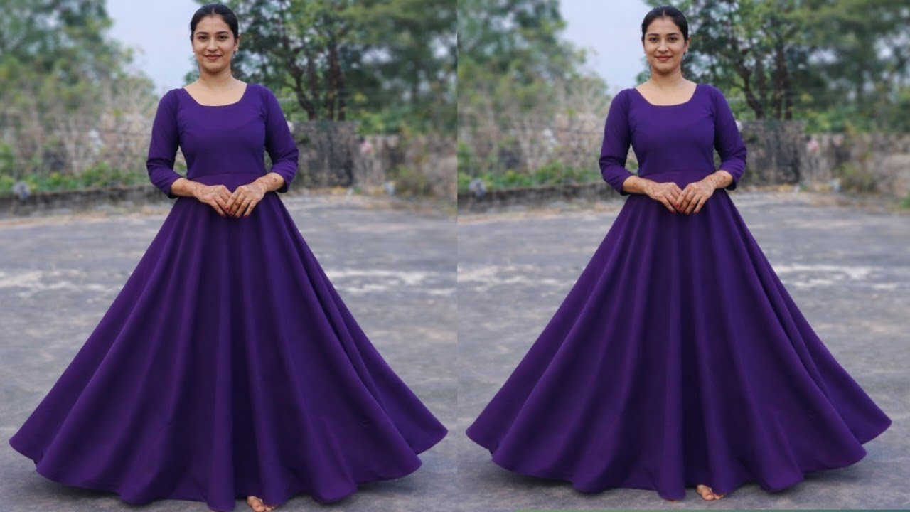 Trendy🔥Anarkali kurti cutting and stitching/anarkali dress design/anarkali frock/Anarkali kurti 