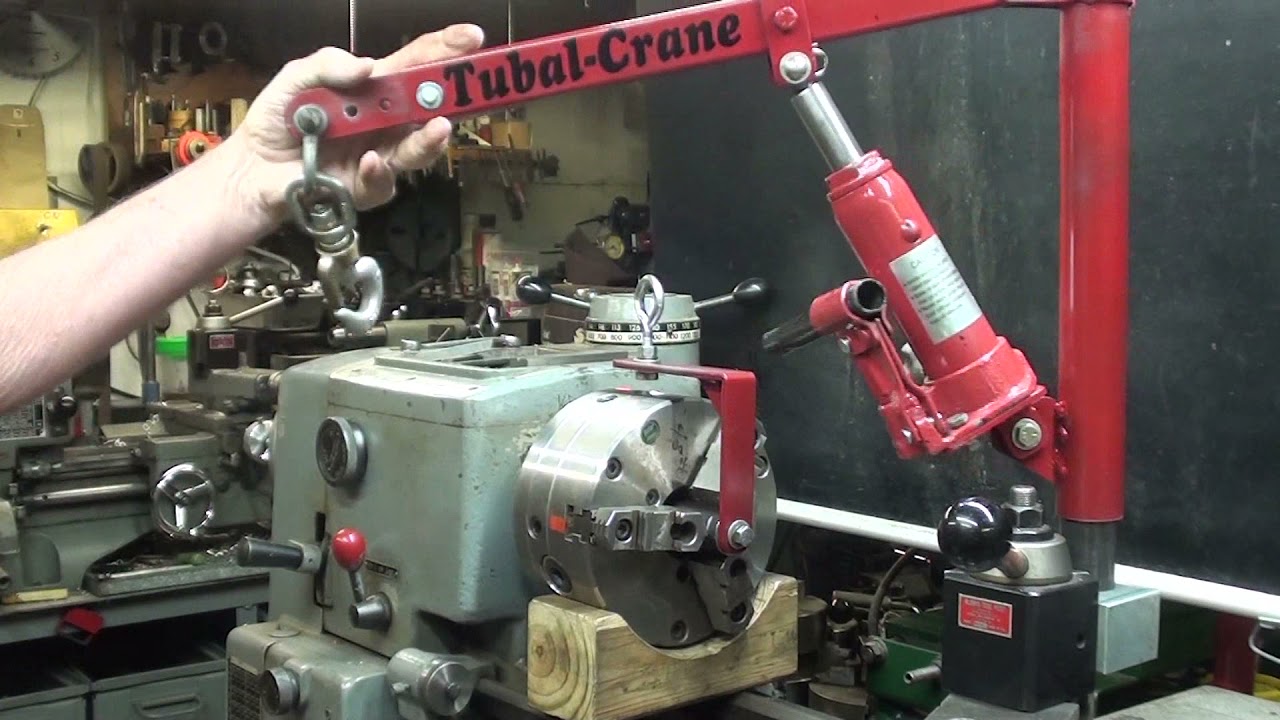 Tubal-Crane - SKY Hook for Lathe Chucks pt 5 #731 tubalcain