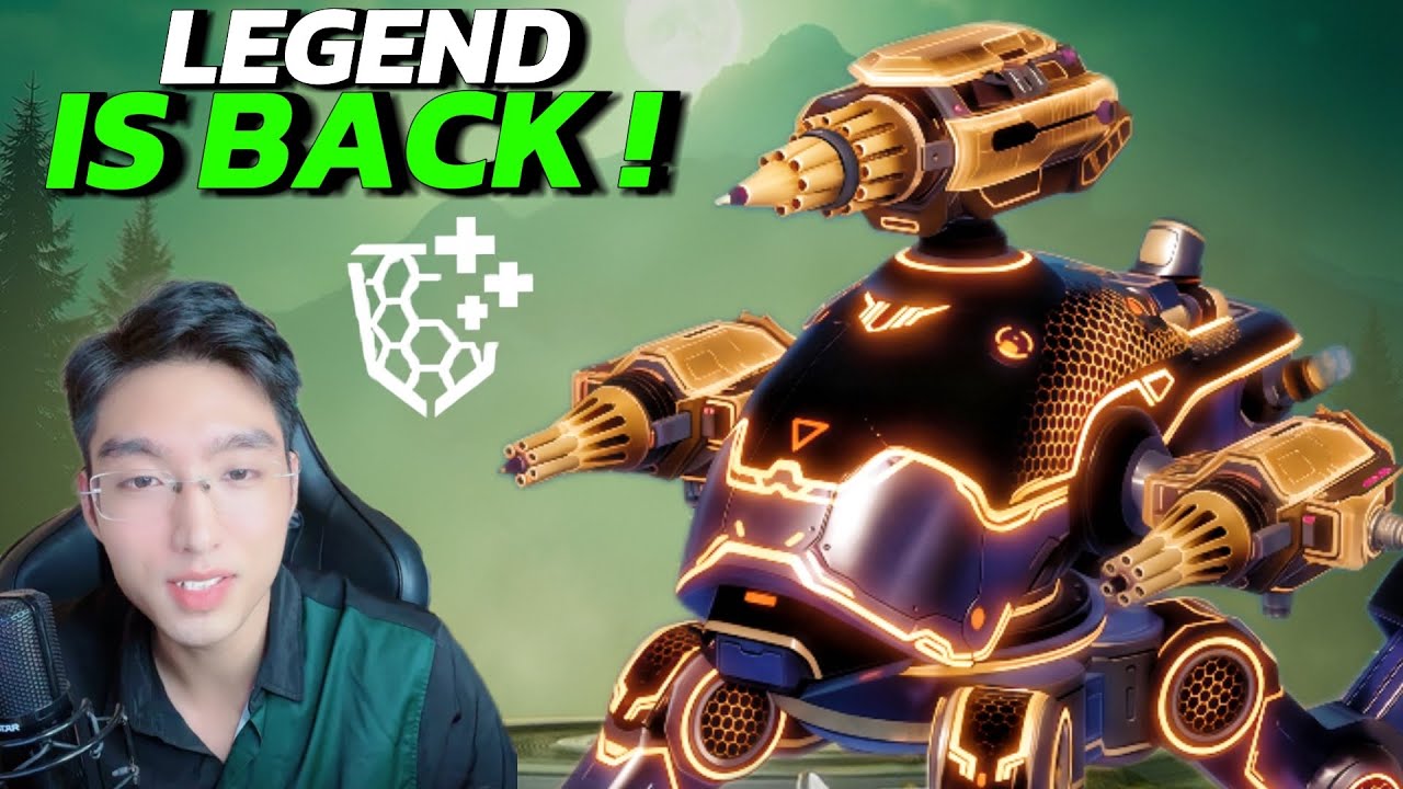 Legend Returns: UE Fujin with Anaksor Weapons | War Robots