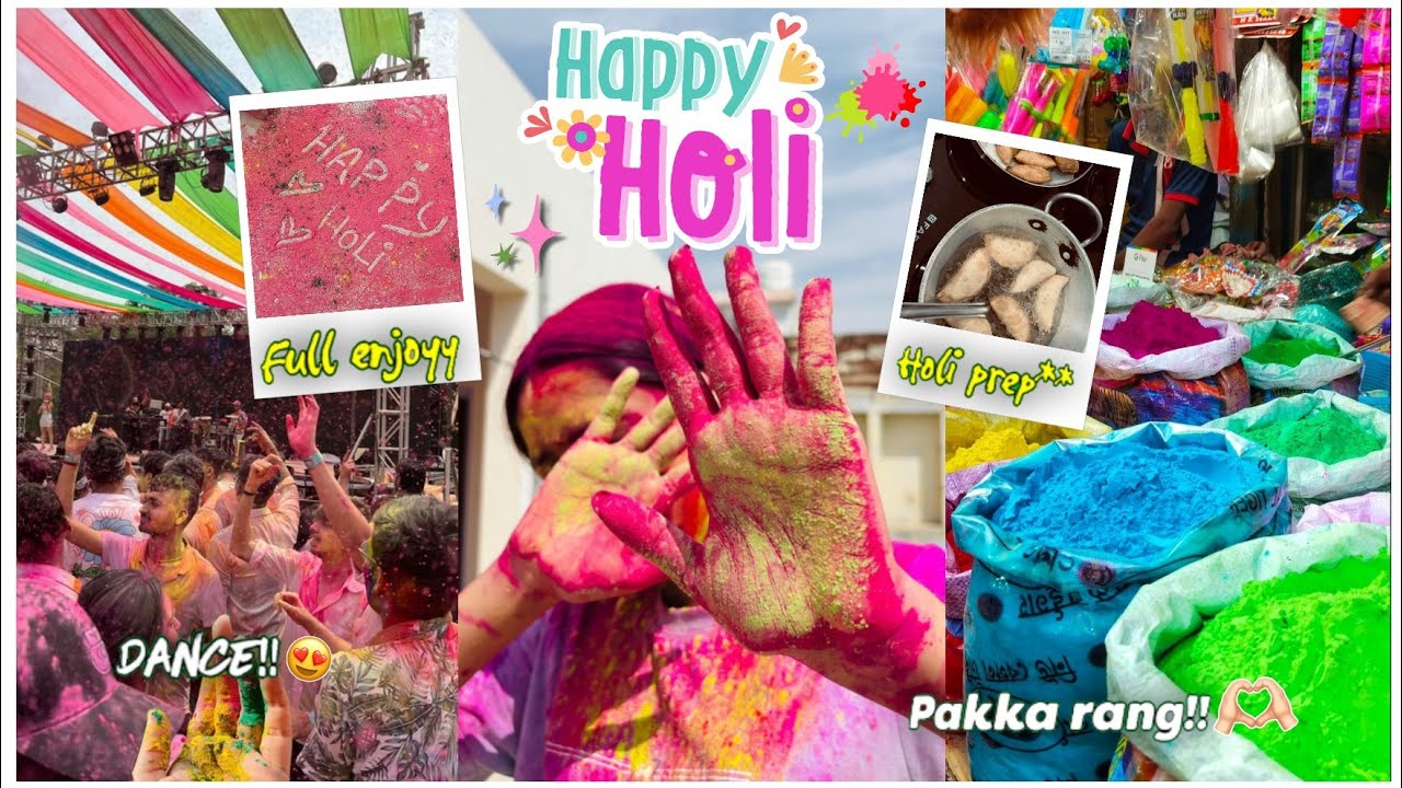 HOLI VLOG 2026🫟Khoob rang lagaya sabko❤️
