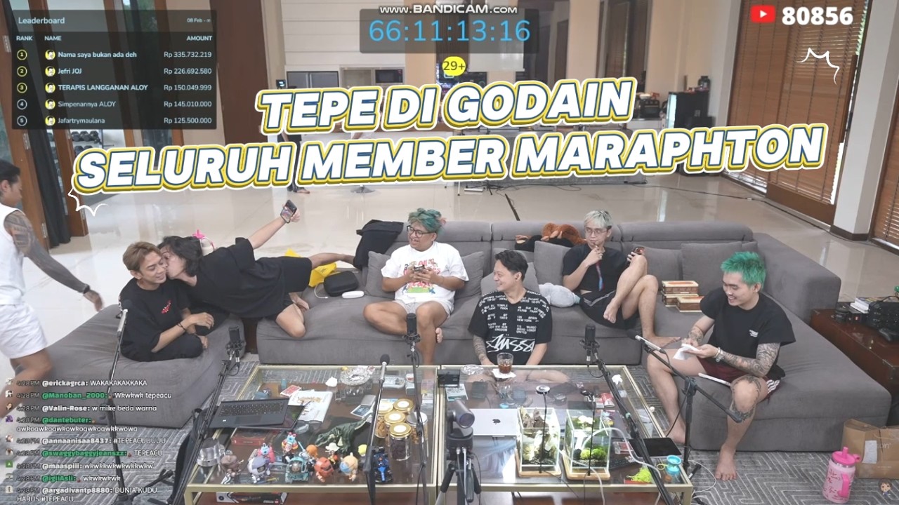 TEPE DI GODAIN SELURUH MEMBER #arap #aloy #tepe46 #clips #maraphton #trending