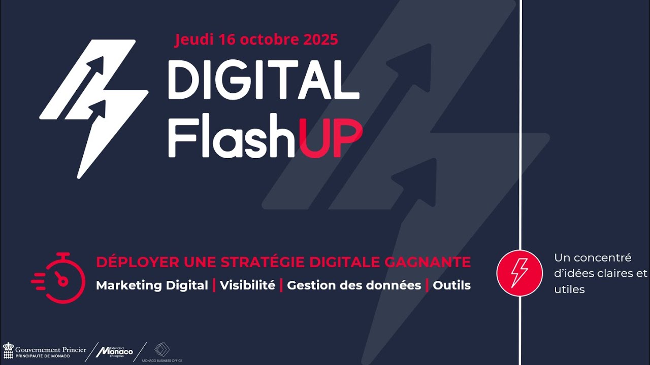 DIGITAL FlashUP : Déployer une Stratégie Digitale Gagnante