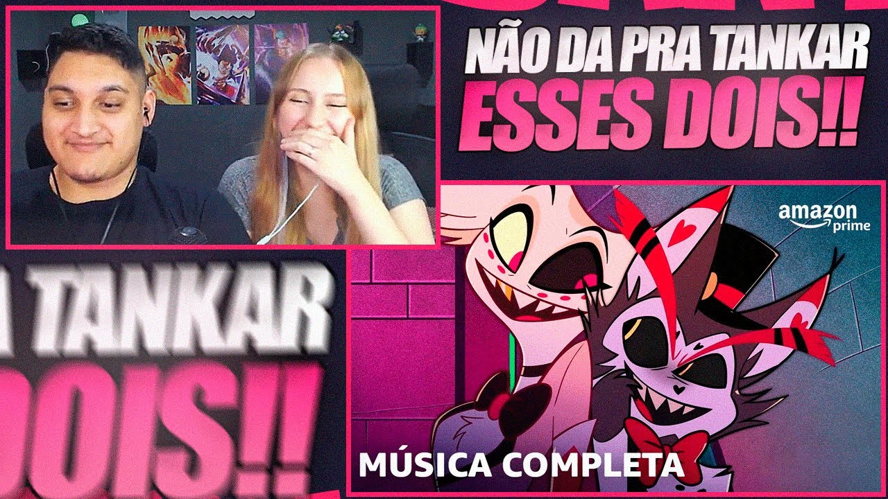 Bebê Fracassado (Loser Baby)! - Música Completa | Hazbin Hotel - REACT EM CASAL