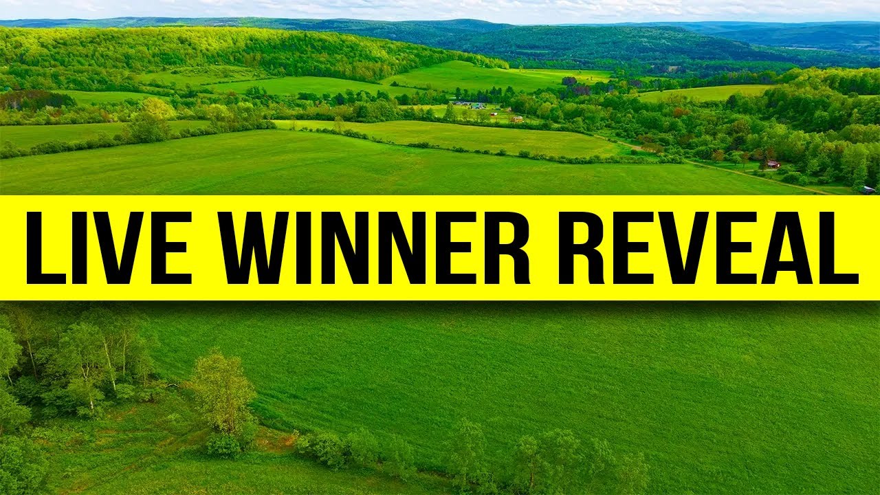 Free Land Giveaway #13 (Live Winner Reveal)
