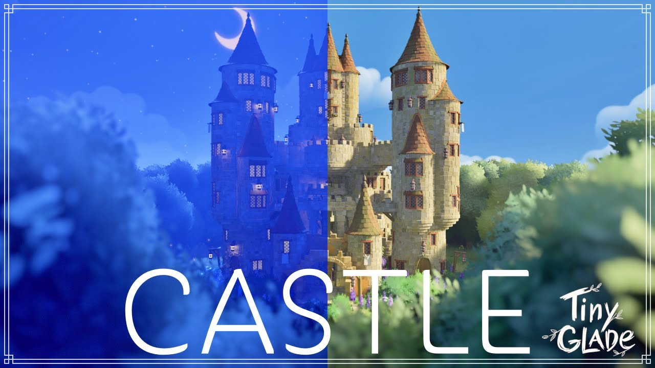 Building a BIGGER Castle in Tiny Glade🔸no commentary gameplay