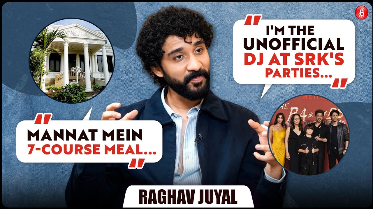 Raghav Juyal on Being SRK's Personal DJ, Inside Mannat, Aryan's Superhero Project & Emraan Hashmi