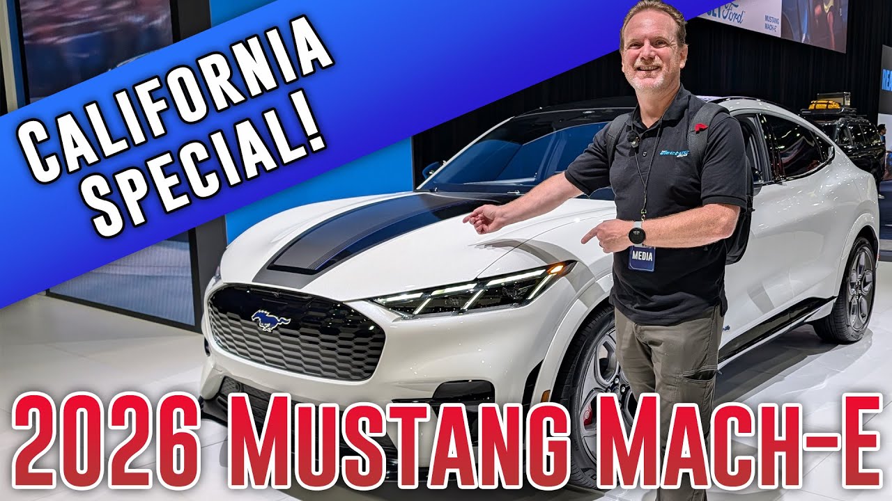 2026 Mustang Mach-E - California Special and and other changes!