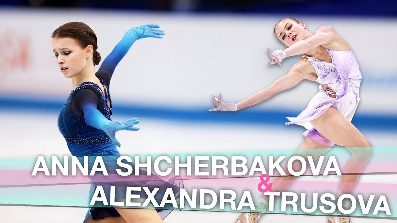 Лучшее от Анна Щербакова и Александра Трусова - Сезон 2020/21 | Рассказы фигуристов посмотреть