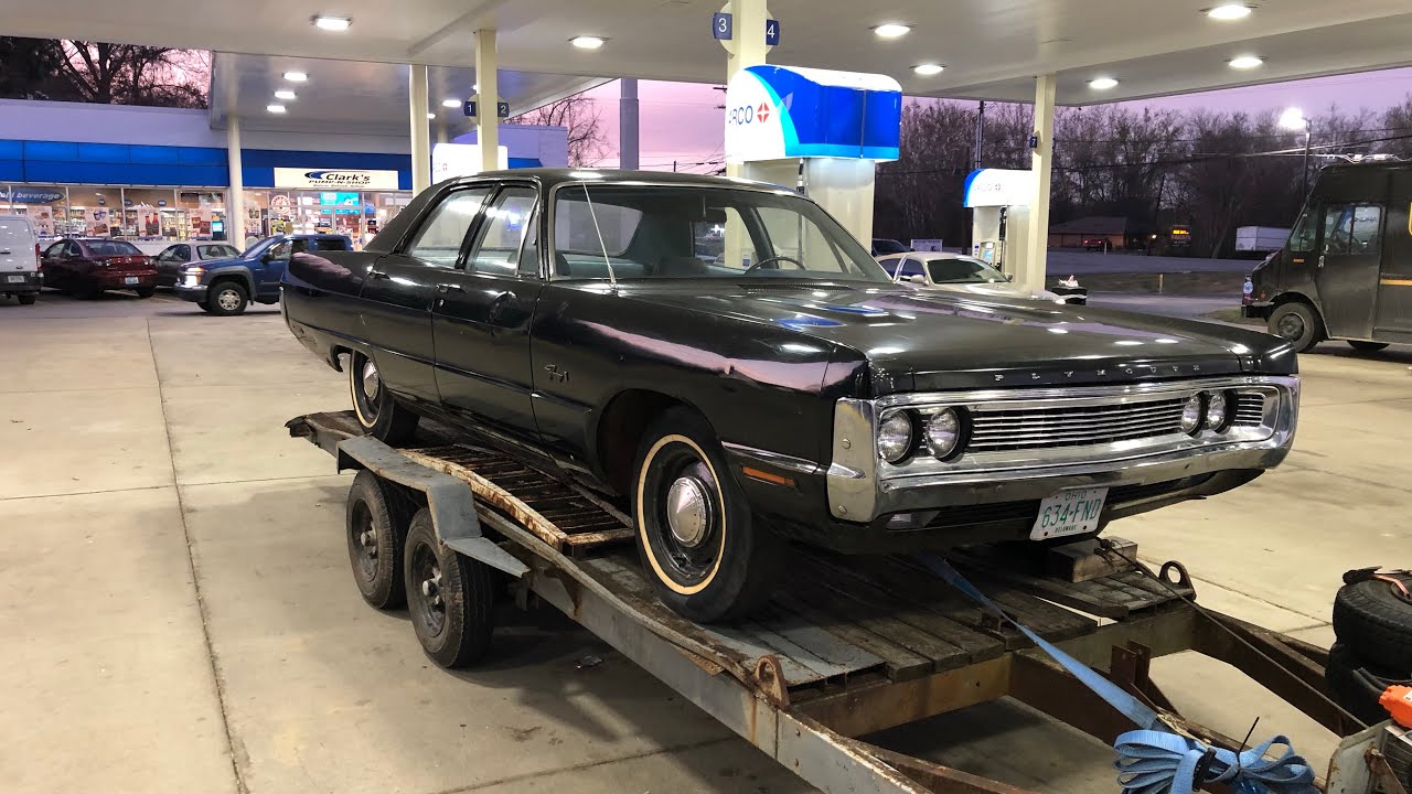 Plymouth Fury I 1970 года, кузов C, три педали. «Микки».