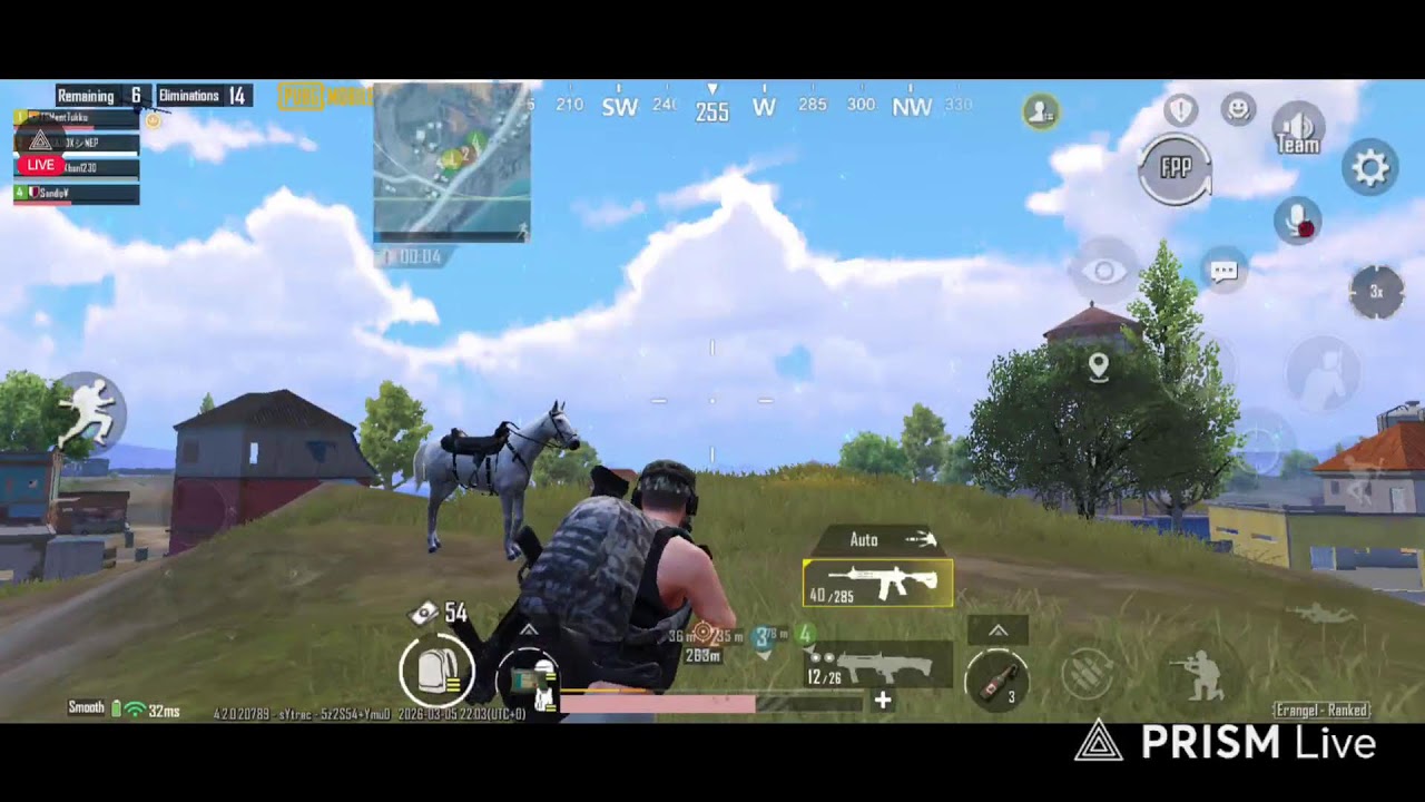 SOLO VS SQUAD #PUBGM LIVE