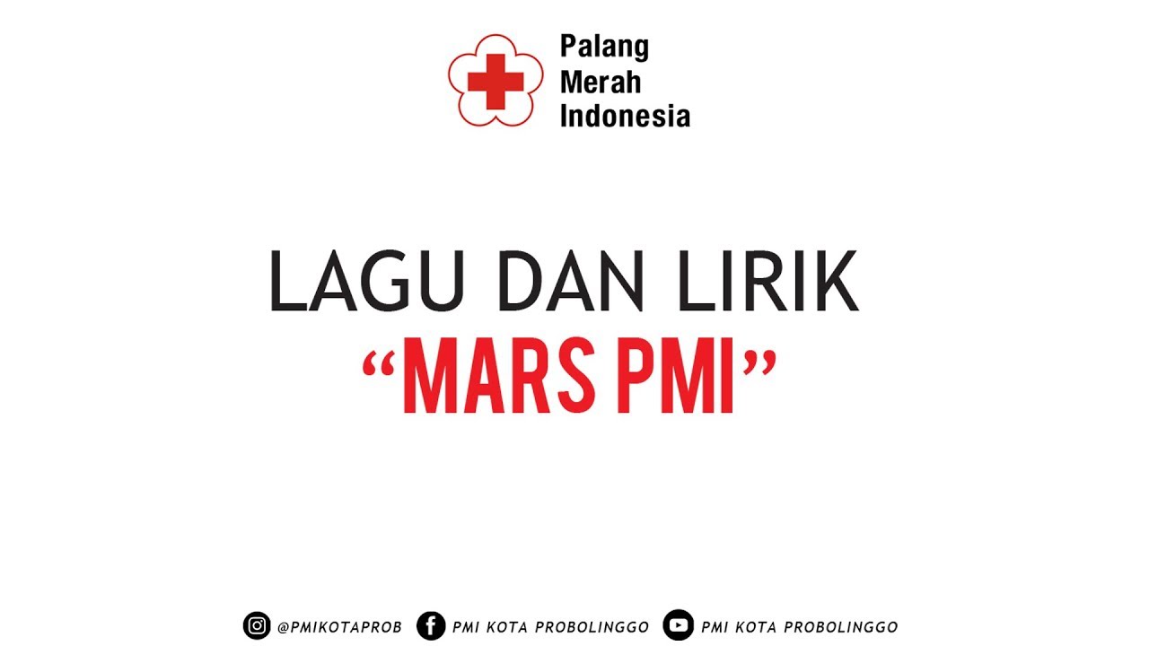 LAGU MARS PMI (Lyrics)