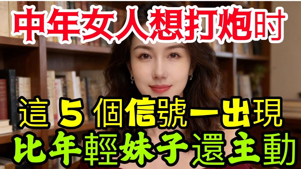 - 她总“无意”碰你、跟你说心事？5个信号告诉你，中年女人早就想越界了  #男女相處#親密關係#互動#信號##情感 #happy婚 #感情 #大熱門 #結婚