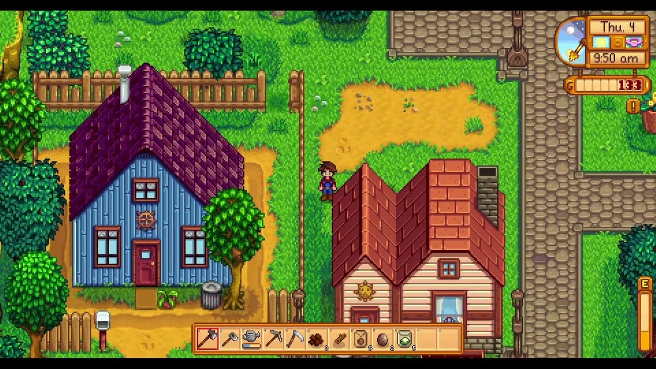 Stardew Valley But I can only play when its that season and that day : Spring Day 4