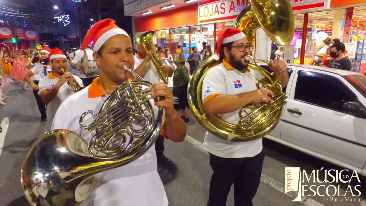 Jingle Bells - Banda Sinfônica do Projeto musica nas escolas
