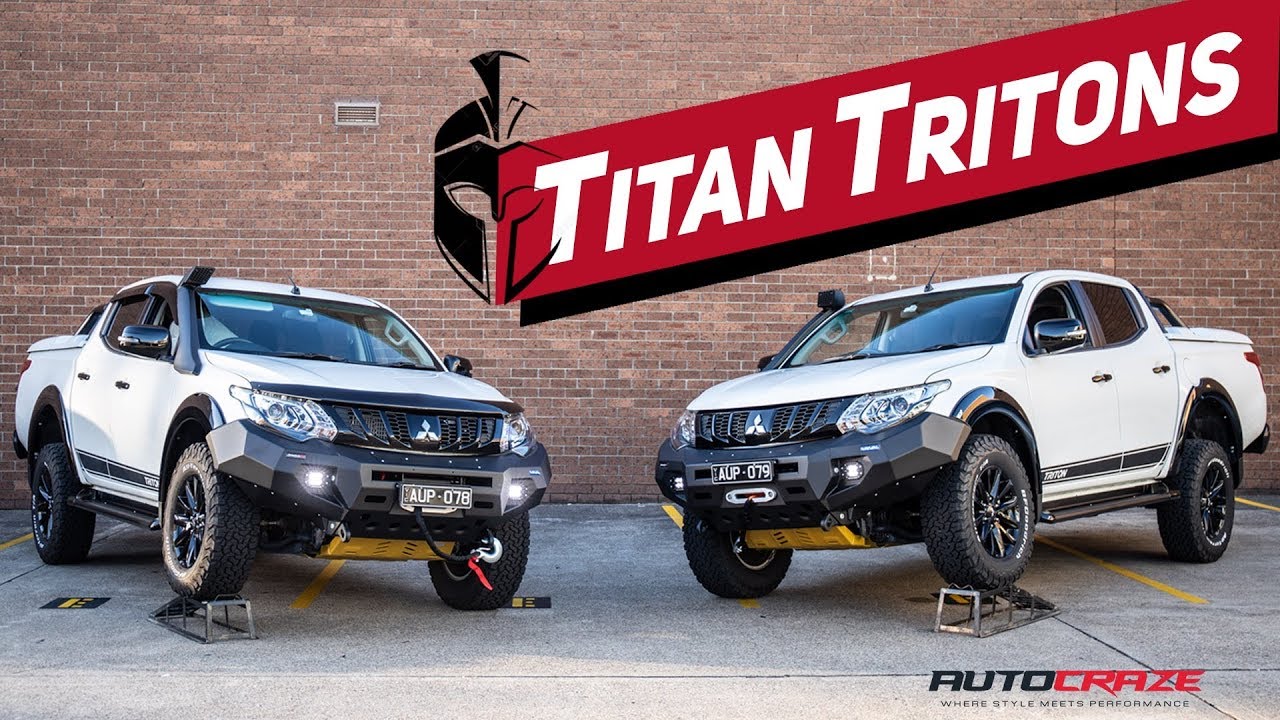 🌏 FIRST IN THE WORLD! 🌏 // Mitsubishi Triton DT 4x4 Rival Bull Bar by AutoCraze