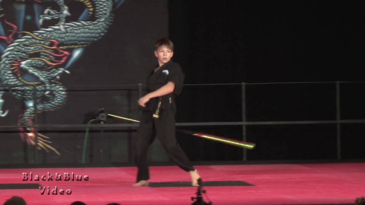 Esteban Tremblay Bo CMX Kata 2017 Diamond Nationals Karate Tournament