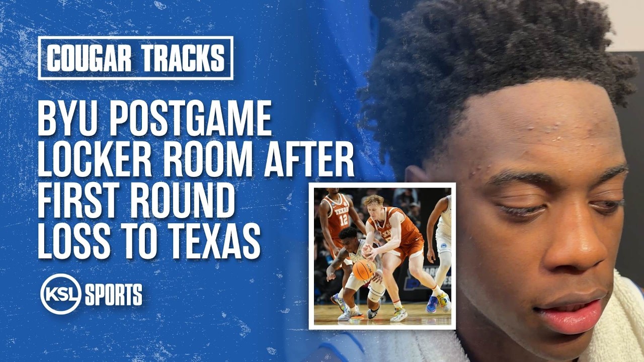 AJ Dybantsa, BYU players react in locker room after NCAA loss to Texas