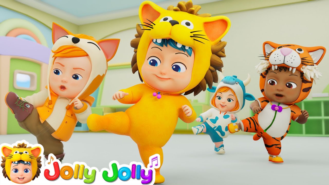 Jolly Dance Time | Looby Loo + More | Jolly Jolly - Learn and Play - Nursery Rhymes