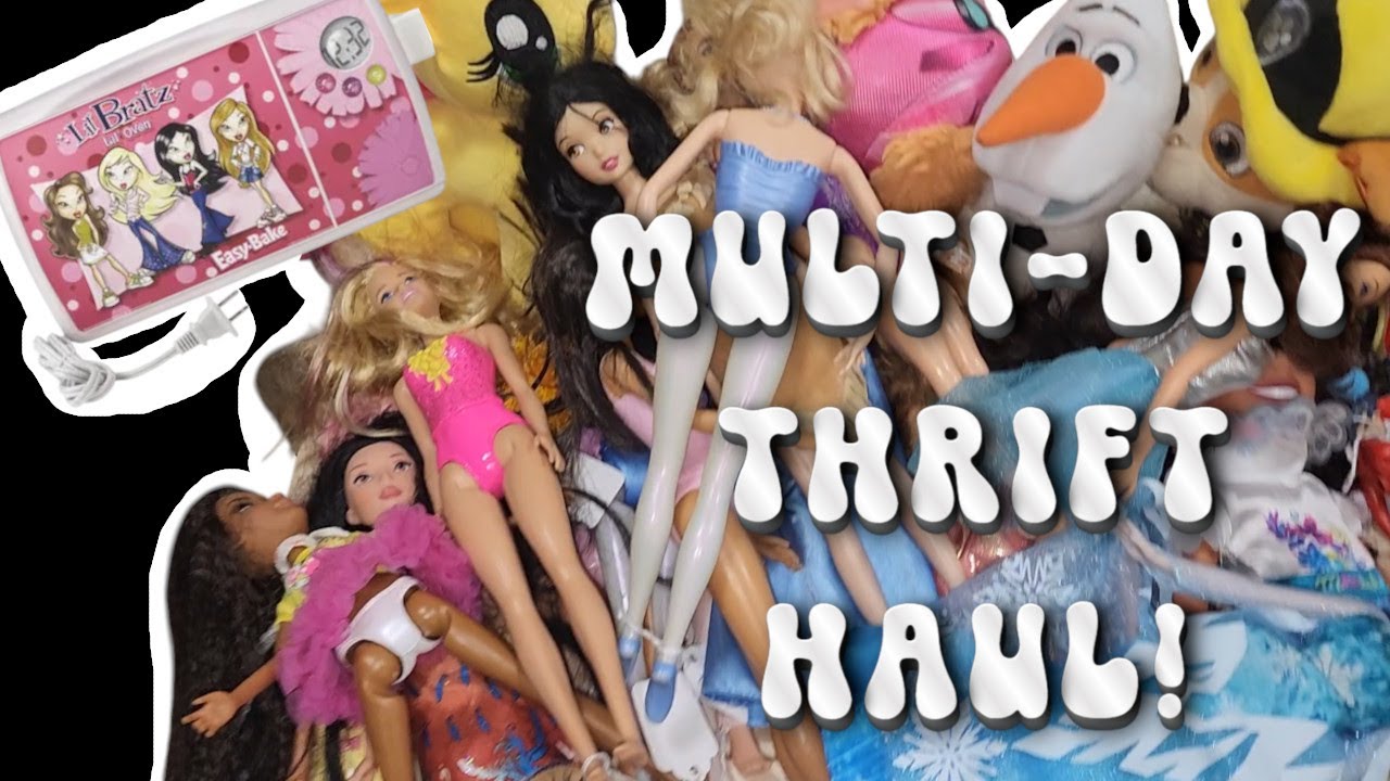 Multi-Day Thrift Haul! | Bratz, Monster High, Lil Bratz, Disney, LOL Surprise! | Thrift Hunt