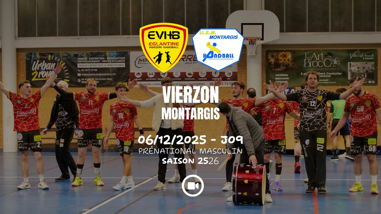 Saison 2025/2026 - PNM J09 - EVHB vs Montargis