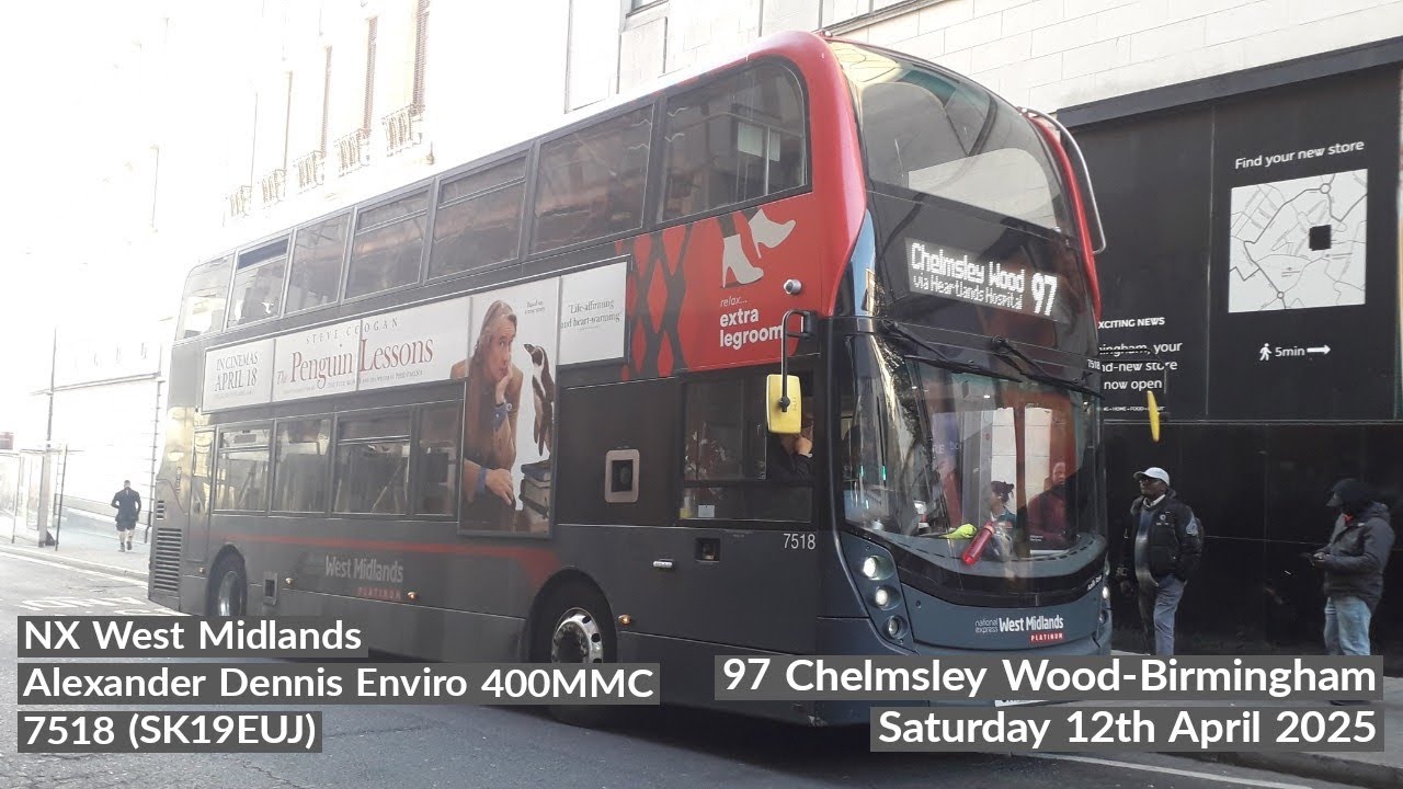 NX West Midlands 'Platinum' | Alexander Dennis Enviro 400MMC | 7518 (SK19EUJ) 'Aoife Rose'
