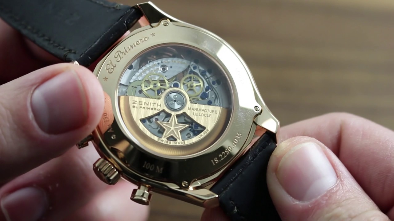 Zenith El Primero Tourbillon 18.2280.4035/01.C713 Функции и уход
